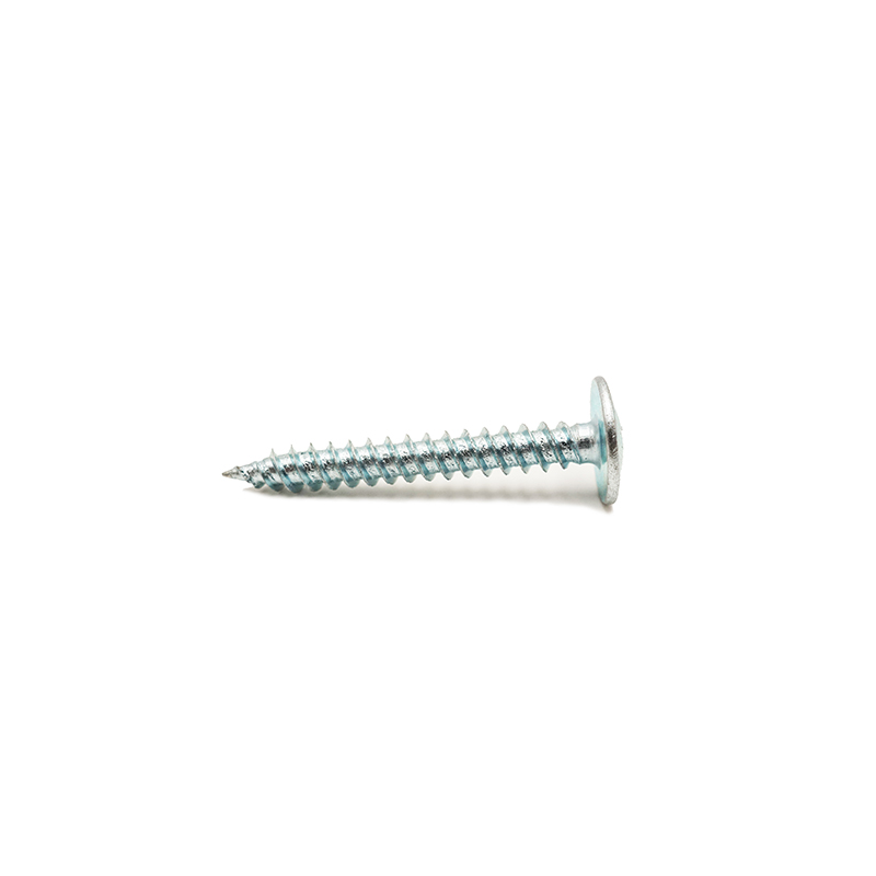 Phillips drive cabeça wafer parafuso auto-roscante bule branco zincado