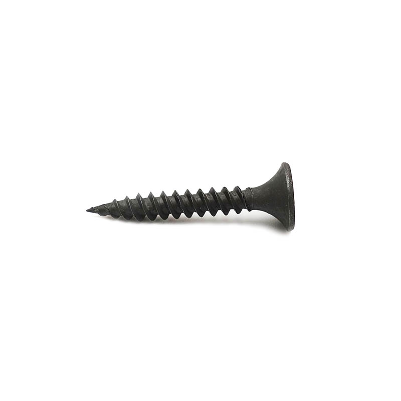 Parafuso de drywall cabeça de corneta Phillips preto fosfatado rosca fina2
