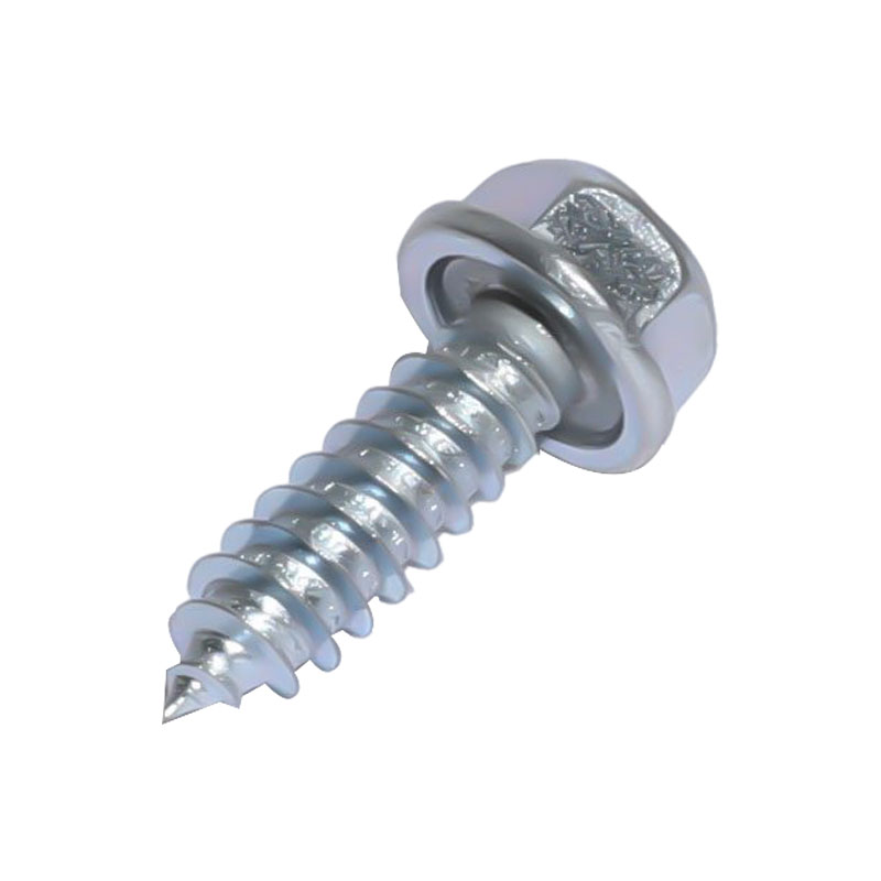 Cabeça de arruela hexagonal parafuso auto-roscante zincado